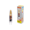 Лампа диодная G4 3Вт JC 3000K 240Лм Wolta пластик