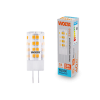 Лампа диодная G4 5Вт JC 6500K 460Лм Wolta пластик