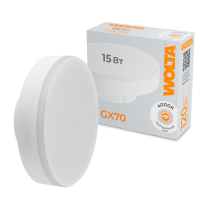 Лампа диодная GX70 15Вт 4000К 1200Лм Wolta (10/50)