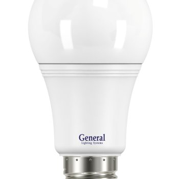 Лампа диодная A60 14Вт Е27 4500К 1080Лм General (100)