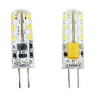 Лампа диодная G4 12В  3Вт 4500К 110Лм General силикон (5/100)