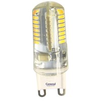 Лампа диодная G9 5Вт 4500К 270Лм General силикон (5/100)