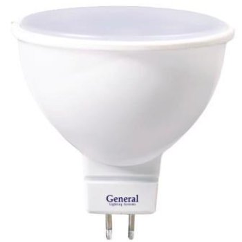 Лампа диодная MR16 GU5.3 10Вт 6500К 650Лм General (10)