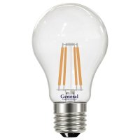 Лампа филамент A60 10Вт Е27 2700К 890Лм General (10/100)