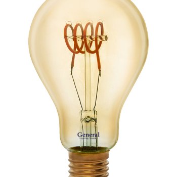 Лампа филамент A75SS  6Вт Е27 1800К 350Лм General (5)