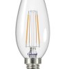 Лампа филамент свеча  7Вт Е14 2700К 520Лм General (10/100)
