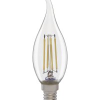 Лампа филамент свеча на ветру 12Вт Е14 6500К 950Лм General (10/100)