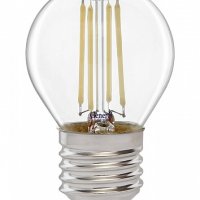 Лампа филамент шар G45 10Вт Е27 2700К 770Лм General (10/100)
