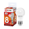 Лампа диодная A60  8Вт 230В Е27 6500К 760Лм IN HOME