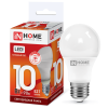 Лампа диодная A60 10Вт Е27 6500К 900Лм InHome (10)