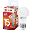 Лампа диодная A60 15Вт Е27 6500К 1430Лм InHome (10)