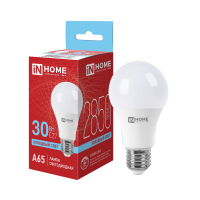 Лампа диодная A65 30Вт Е27 6500К 2850Лм InHome (10)