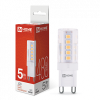Лампа диодная G9  5Вт 4000К 480Лм Inhome (20)