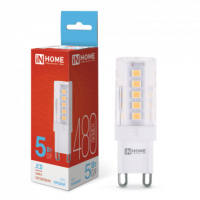 Лампа диодная G9  5Вт 6500К 480Лм Inhome (20)