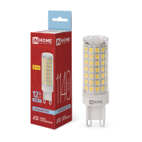 Лампа диодная G9 12Вт 6500К 1140Лм пластик InHome