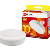 Лампа диодная GX53 10Вт 3000К 800Лм InHome (10)