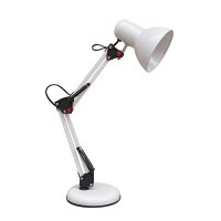 Светильник настольный Е27 InHome СНО-15Б белый 60Вт (12)