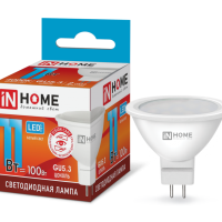 Лампа диодная MR16 GU5.3 11Вт 4000К 820Лм InHome (100)
