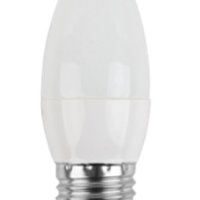 Лампа диодная свеча  5Вт Е27 4000К 400Лм ASD (10)*