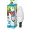 Лампа диодная свеча 10Вт Е14 4000К 900Лм ASD (10)