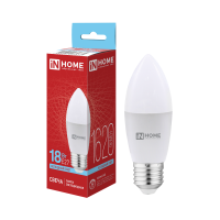 Лампа диодная свеча 18Вт E27 6500K 1620Лм InHome (10)