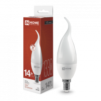 Лампа диодная свеча на ветру 14Вт Е14 4000К 1330Лм Inhome (10)
