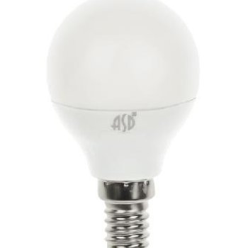 Лампа диодная шар G45  7.5Вт Е14 3000К 675Лм ASD (10)