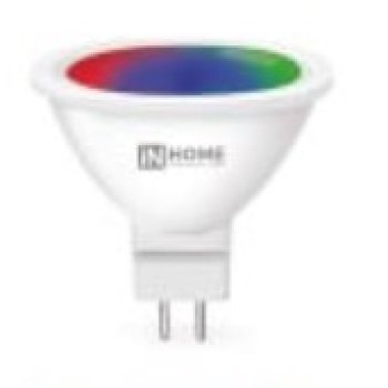 Лампа диодная SMART GU5.3 11Вт RGBW димм 3000-6500К 990Лм InHome (10)