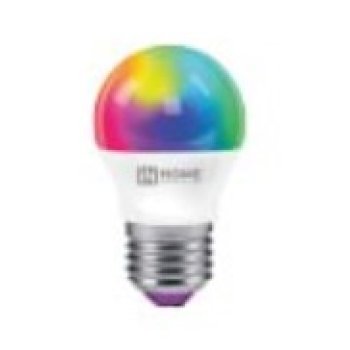 Лампа диодная SMART ШАР 11Вт Е27 RGBW димм 3000-6500К 990Лм InHome (10)