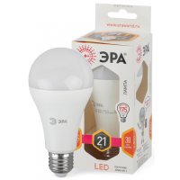 Лампа диодная A65 21Вт Е27 2700К 1680Лм Эра (10)