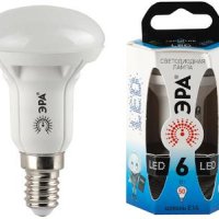 Лампа диодная R50  6Вт Е14 4000К 480Лм Эра (10)
