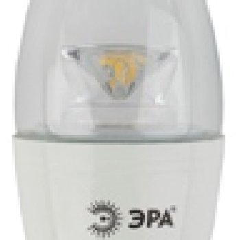 ЪЛампа диодная свеча на ветру  7Вт Е14 2700К 600Лм Эра Clear линза (10)