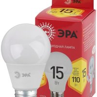 Лампа диодная A60 15Вт Е27 2700К 1200Лм Эра Red Line (10)
