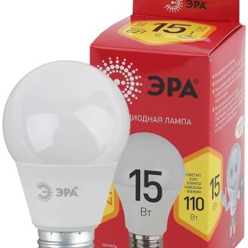 Лампа диодная A60 15Вт Е27 2700К 1200Лм Эра Red Line (10)