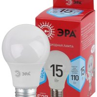 Лампа диодная A60 15Вт Е27 4000К 1200Лм Эра Red Line (10)