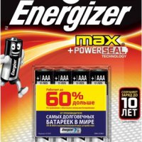 Батарейка Energizer Max LR 3 4xBL (E92) (48)*