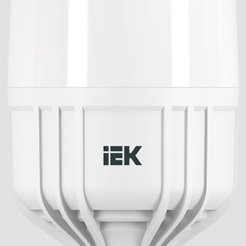 Лампа диодная HP 30Вт Е27 4000К 2700Лм d112x196мм IEK (10)