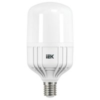 Лампа диодная HP 50Вт E40 6500К 4500Лм d137x252мм IEK (10)