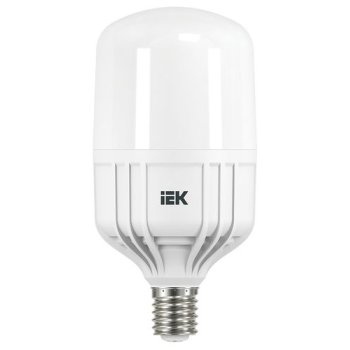 Лампа диодная HP 50Вт E40 6500К 4500Лм d137x252мм IEK (10)