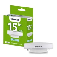 Лампа диодная GX53 15Вт 6500К 1500Лм Generica (10/100)