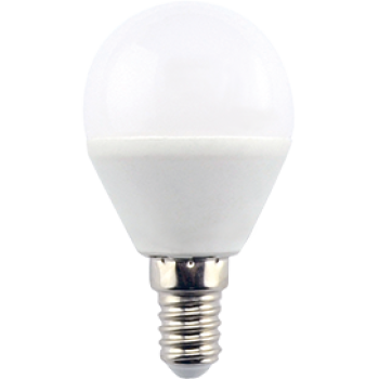 Лампа диодная шар G45  8Вт Е14 4000К Ecola (10/100)