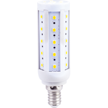Лампа диодная кукуруза  9.5Вт Е14 2700К Ecola Premium (10/50)
