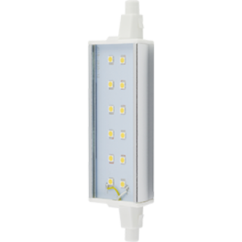 Лампа диодная F118 14Вт R7s 2800К Ecola Premium алюминиевый радиатор (10/100)