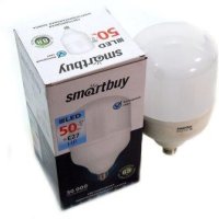 Лампа диодная HP  50Вт Е27 6500К 4500Лм d140x172мм SmartBuy (20)