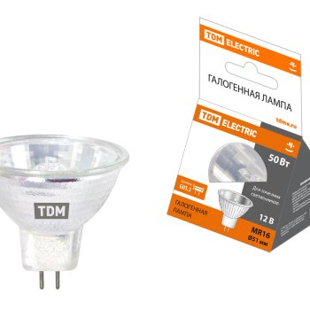 TDM MR16 GU5.3 12V 50W (10/200)