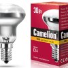 Лампа накаливания R39 30Вт Е14 матовая Camelion (100)