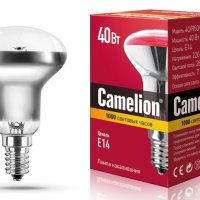 Лампа накаливания R50 40Вт Е14 Camelion (100)