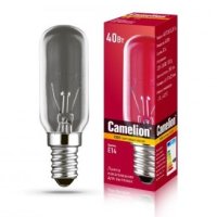 Лампа накаливания БРН 40Вт Е14 T25 для вытяжек Camelion (50/500)