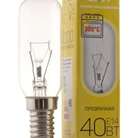 Лампа накаливания БРН 40Вт Е14 для духовок 300°С Старт OVEN (10/1000)