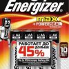 Батарейка LR 6 Energizer Max 4xBL (E91) (96)*